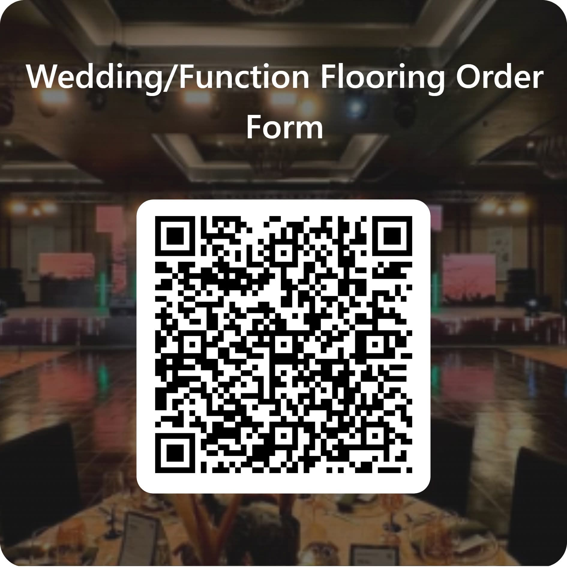 Dance Floor Rental Order Form QR Code
